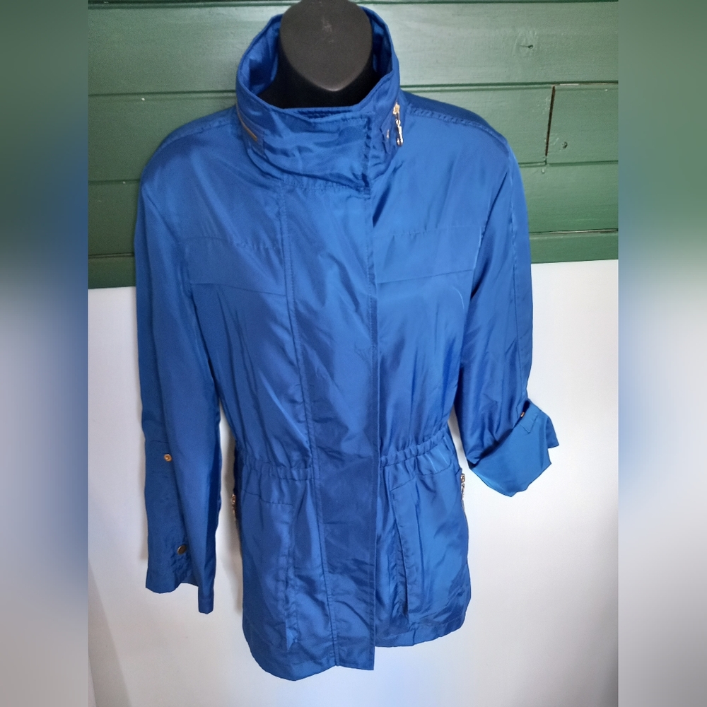 Ladies blue jacket. All proceeds to charity